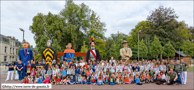 ATH (B) - 15ème anniversaire de Baden-Powell 2013 / Gaston le Machon - RUMES (B), Baudouin IV - ATH (B), l'Archer de Bois de Lessines - BOIS-DE-LESSINES (B), Tramasure - LESSINES (B) et Baden-Powell - ATH (B)