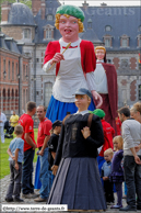 BELOEIL (B) - 34eme ducasse de Beloeil 2013 / Tiot Dédé - NIEPPE (F), Miss Cantine - NIEPPE (F) et Princesse de la Fontaine Bouillante - BELOEIL (B)