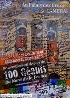 CAMBRAI (F) - Cambrai - 1er meeting de Géants (dimanche 20 octobre 2013) / L'affiche du Forum signé par les participants