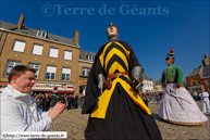 Cassel (F) - Carnaval du Lundi de Pâques 2013 / Tirant l'ancien - ATH (B) et Baudouin IV de Hainaut - ATH (B)