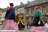 LESSINES (B) - 5ème anniversaire de Tramasure 2013 / Baudouin IV de Hainaut - ATH (B) et Moumouche et Mouchette - Faubourg de Mons - ATH (B)